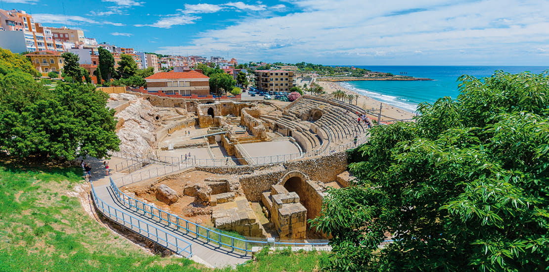The Roman Amphitheatre of Tarragona, Spain